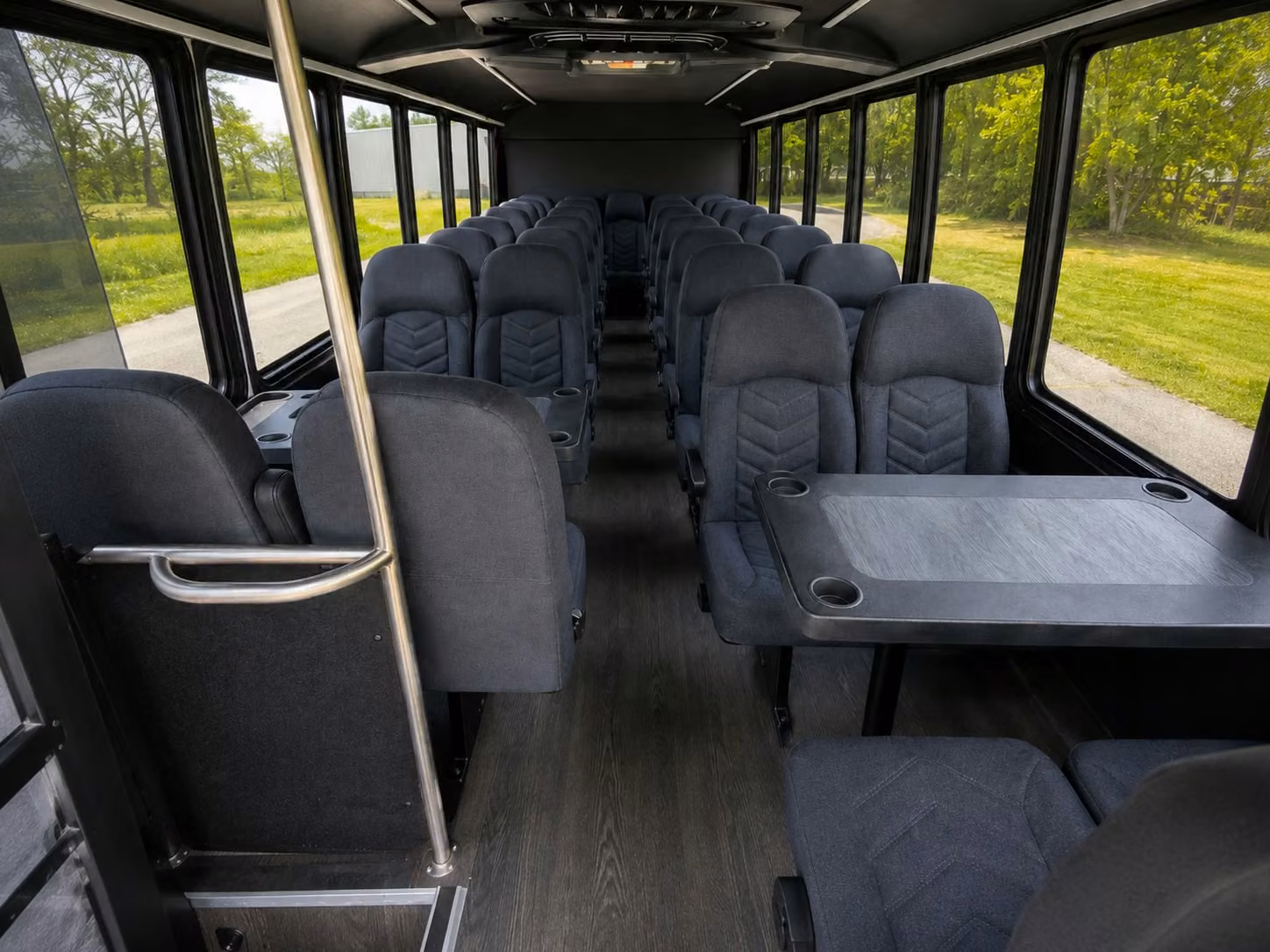 20 passenger minibus inside