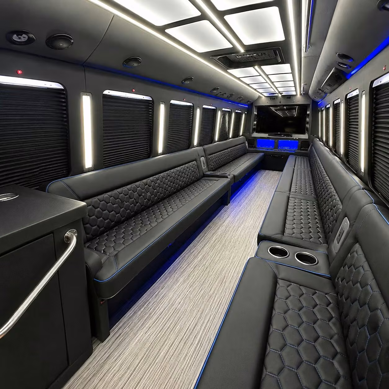 party bus interior